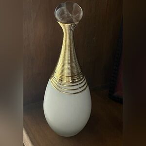 Dior Gold and Cream Vase